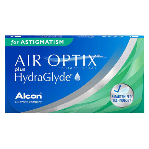 čočky Air Optix Plus HydraGlyde for Astigmatism